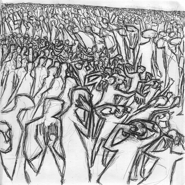 Stylos à bille sur papier