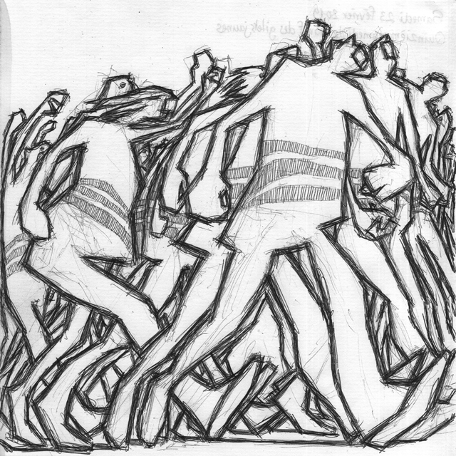 Stylos à bille sur papier