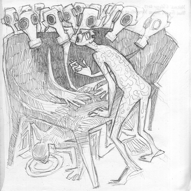 Stylos à bille sur papier