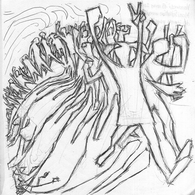 Stylos à bille sur papier
