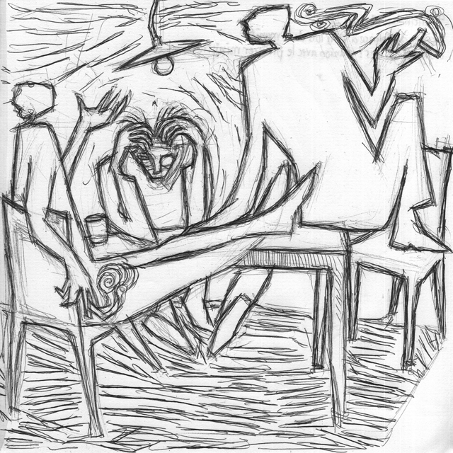 Stylos à bille sur papier
