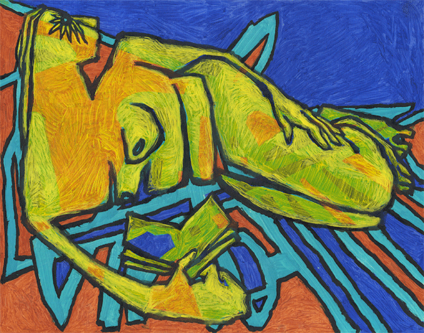Huiles sur toile