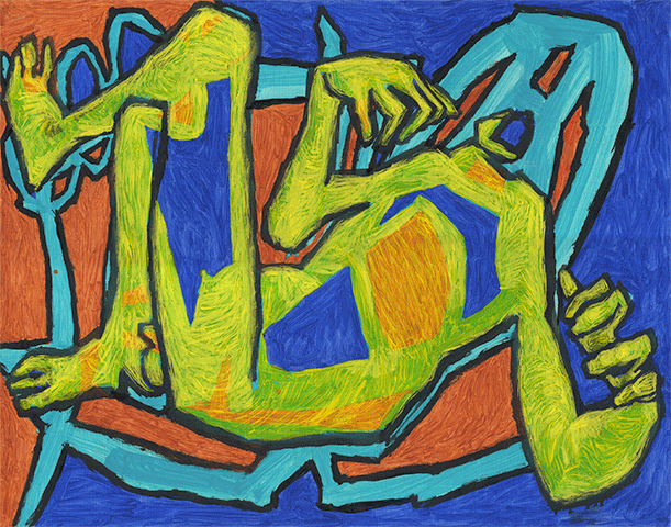 Huiles sur toile